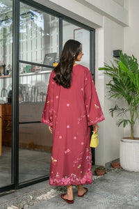 Cherry - 3pc Printed Silk - Musaya