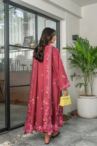 Cherry - 3pc Printed Silk - Musaya