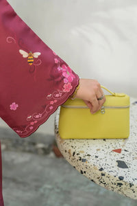 Cherry - 3pc Printed Silk - Musaya