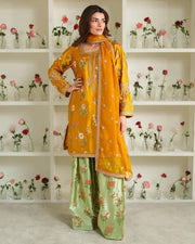 GULNAR - RAW SILK - Danoori