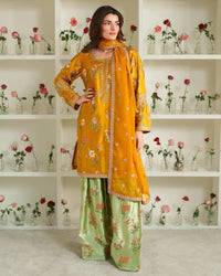 GULNAR - RAW SILK - Danoori