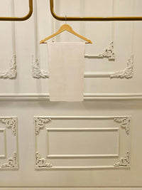 Sahiba - Ivory 3pc Premium Soft Organza - Embroidery + Embellishment