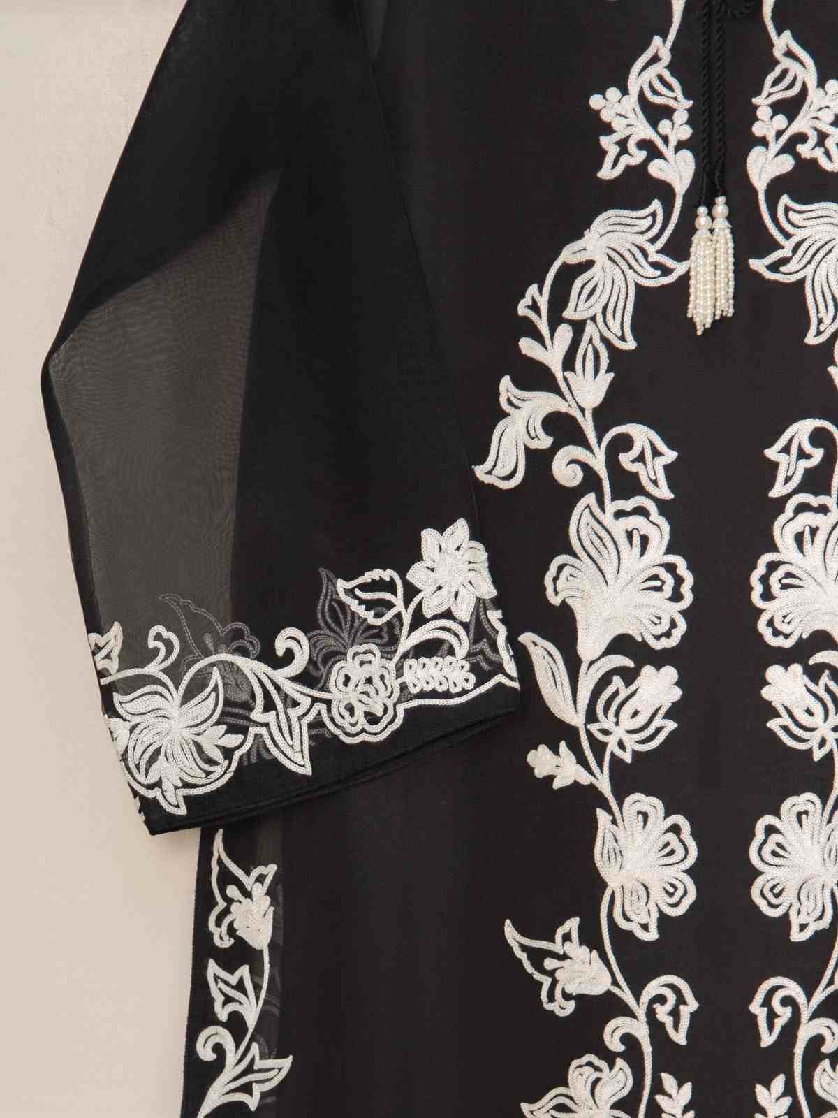 SHAAM - 3pc Premium Soft Organza Embroidered