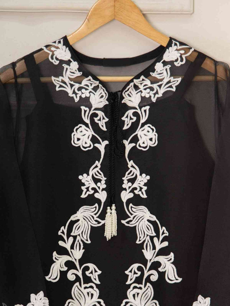 SHAAM - 3pc Premium Soft Organza Embroidered